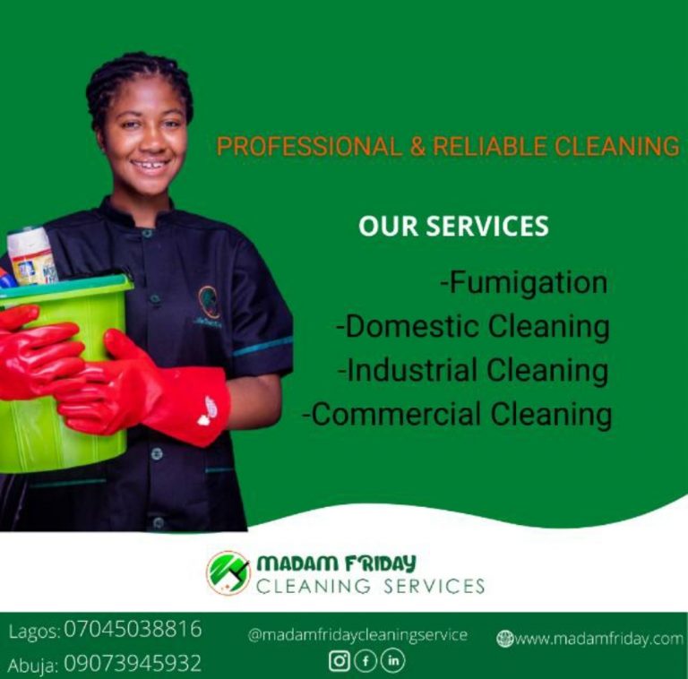Madam Friday Cleaning Services